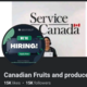 Agency Canadian fruit and producer